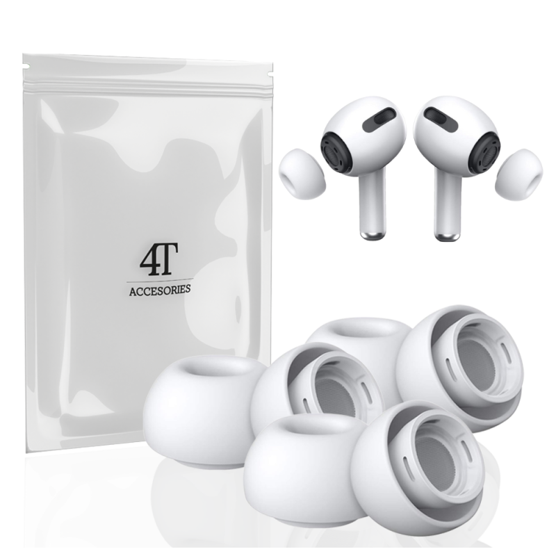 Gumki Nakładki Wkładki Douszne Ear Tips Do Apple Airpods Pro 1 / 2 Duże L