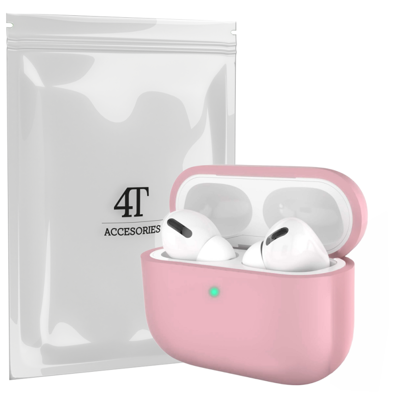 AirPods Pro 1 Etui Pokrowiec Do Apple Słuchawki, Ochronne Odporne 4T - Różowy