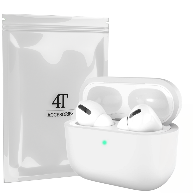 AirPods Pro 1 Etui Pokrowiec Do Apple Słuchawki, Ochronne Odporne 4T - Biały